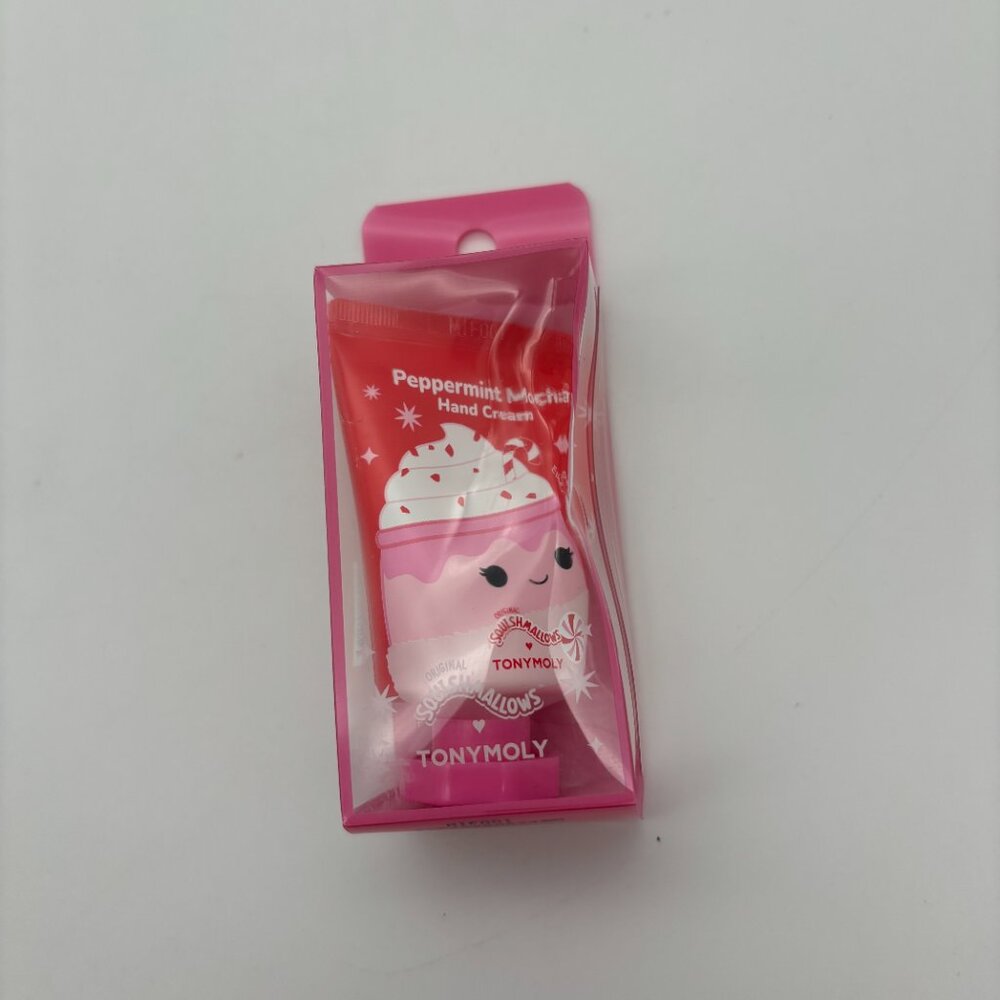 TONYMOLY Squishmallows Ethel Peppermint Mocha Limited Edition Holiday Hand Cream
